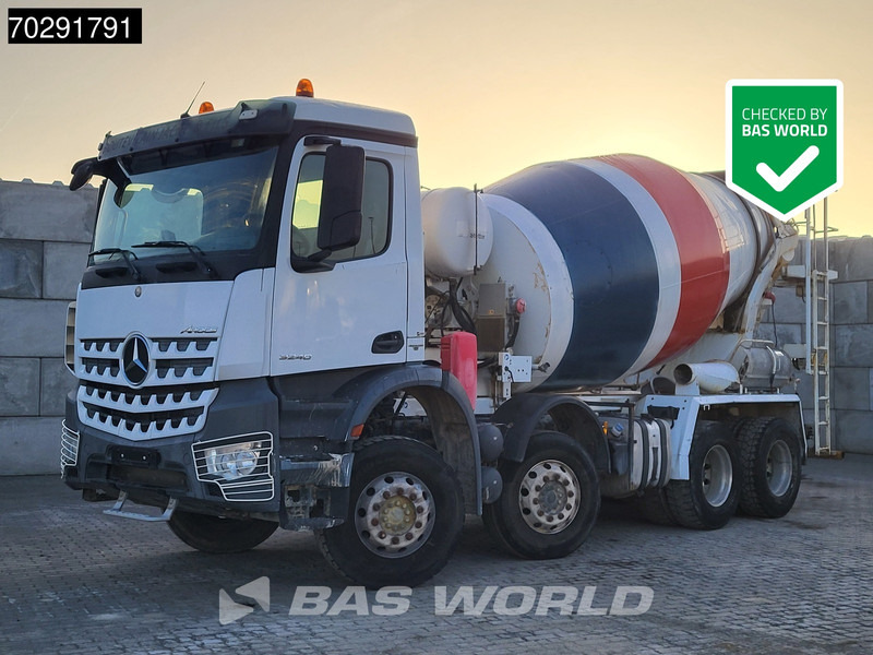 Mercedes-Benz Arocs 3240 8X4 9m3 Stetter mixer Steelsuspension Automatic Euro 6 - Autobetoonisegisti: pilt 1 Mercedes-Benz Arocs 3240 8X4 9m3 Stetter mixer Steelsuspension Automatic Euro 6 - Autobetoonisegisti: pilt 1