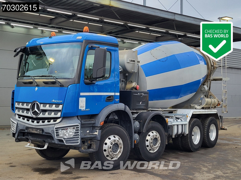 Mercedes-Benz Arocs 3240 8X4 Liebherr 9m3 Mixer Full Spring Euro 6 - Autobetoonisegisti: pilt 1 Mercedes-Benz Arocs 3240 8X4 Liebherr 9m3 Mixer Full Spring Euro 6 - Autobetoonisegisti: pilt 1