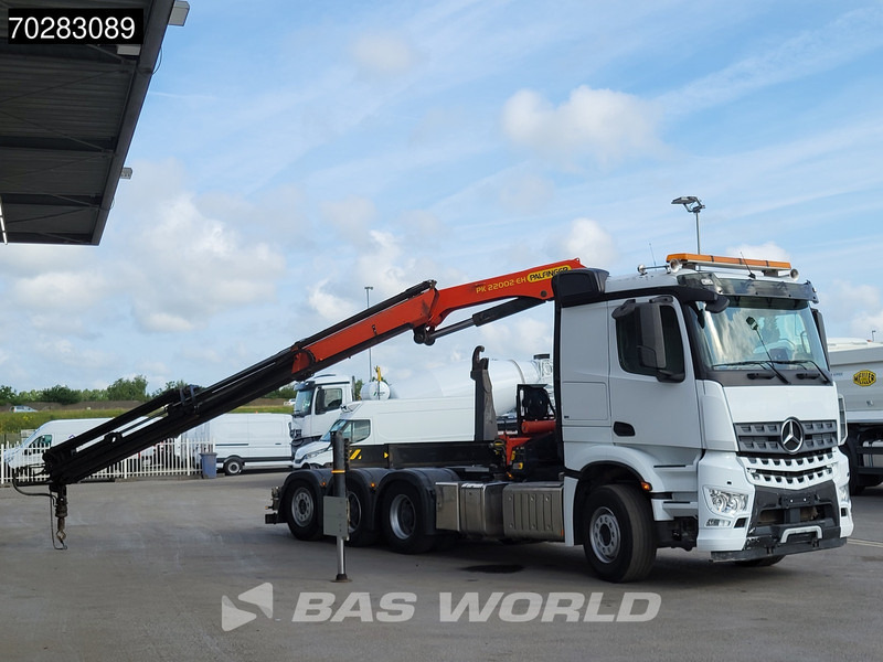 Mercedes-Benz Arocs 3245 Actros 8X4 Palfinger PK22002 EH Crane 17tons hooklift Big-Axle Lift+Lenkachse Navi Euro 6 - Konkstõstukiga veoauto, Kraanaga veoauto: pilt 3 Mercedes-Benz Arocs 3245 Actros 8X4 Palfinger PK22002 EH Crane 17tons hooklift Big-Axle Lift+Lenkachse Navi Euro 6 - Konkstõstukiga veoauto, Kraanaga veoauto: pilt 3