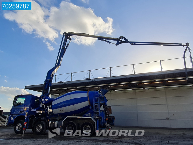 Mercedes-Benz Arocs 3251 8X4 PUMI Putzmeister TMM 24 + Liebherr 7m3 Mixer Retarder Euro 6 - Betoonipump: pilt 3 Mercedes-Benz Arocs 3251 8X4 PUMI Putzmeister TMM 24 + Liebherr 7m3 Mixer Retarder Euro 6 - Betoonipump: pilt 3