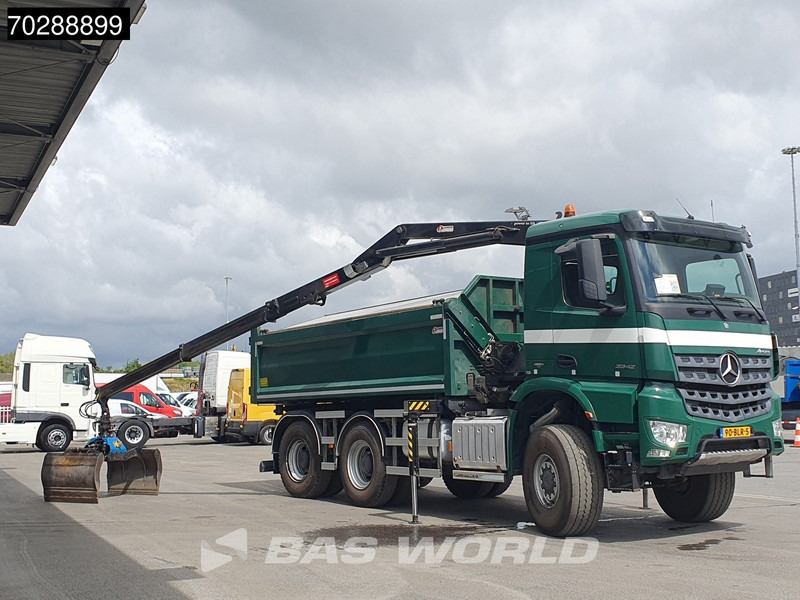 Mercedes-Benz Arocs 3342 Arocs 6X6 NL-Truck HMF 1643 Z-Crane Kran Steering Axle Big-Axle Euro 6 - Kallurauto, Kraanaga veoauto: pilt 5 Mercedes-Benz Arocs 3342 Arocs 6X6 NL-Truck HMF 1643 Z-Crane Kran Steering Axle Big-Axle Euro 6 - Kallurauto, Kraanaga veoauto: pilt 5