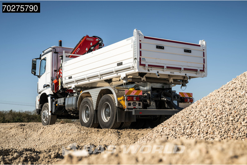 Mercedes-Benz Arocs 3348 6X6 Full Steel Retarder Fassi 25T/M Crane Kran Euro 6 - Kallurauto, Kraanaga veoauto: pilt 5 Mercedes-Benz Arocs 3348 6X6 Full Steel Retarder Fassi 25T/M Crane Kran Euro 6 - Kallurauto, Kraanaga veoauto: pilt 5
