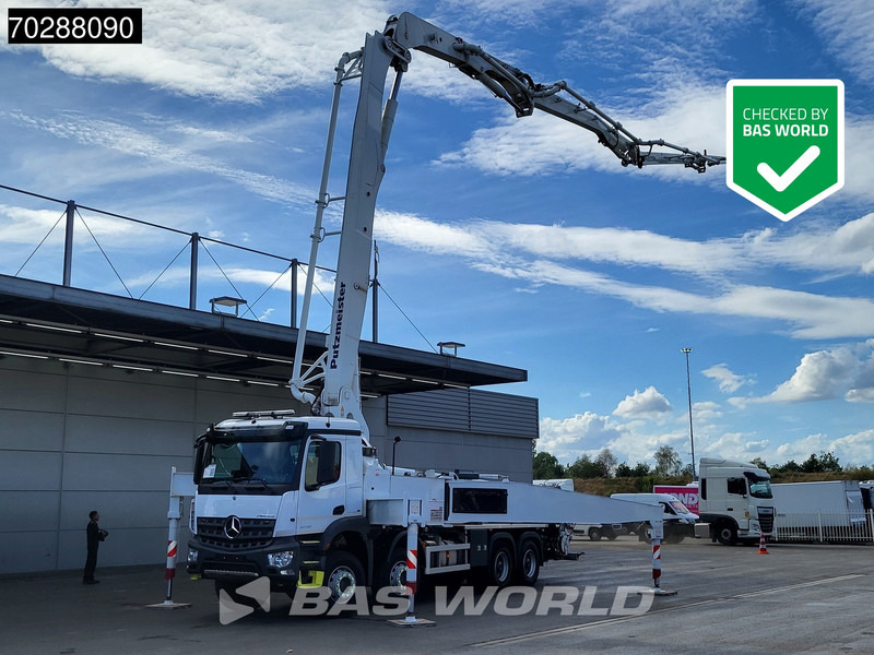 Mercedes-Benz Arocs 3740 8X4 Putzmeister M42-5 Betonpomp Big-Axle Steelsuspension Euro 6 - Betoonipump: pilt 1 Mercedes-Benz Arocs 3740 8X4 Putzmeister M42-5 Betonpomp Big-Axle Steelsuspension Euro 6 - Betoonipump: pilt 1