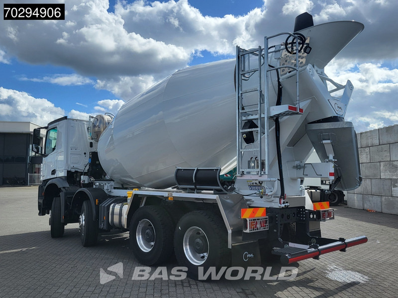 Mercedes-Benz Arocs 3743 8X4 New! 10m3 FML BSH 103 Mixer Steelsuspension Big-Axle Automatic Euro 6 - Autobetoonisegisti: pilt 2 Mercedes-Benz Arocs 3743 8X4 New! 10m3 FML BSH 103 Mixer Steelsuspension Big-Axle Automatic Euro 6 - Autobetoonisegisti: pilt 2