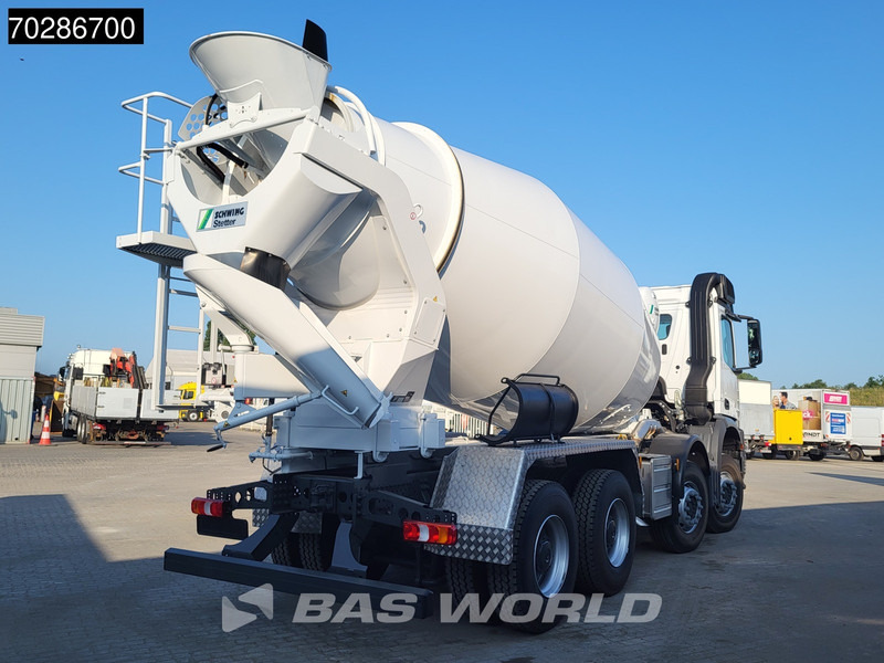 Mercedes-Benz Arocs 4142 8X4 NEW! 10m3 SchwingStetter Mixer Manual Steel suspension BigAxle Euro3 - Autobetoonisegisti: pilt 5 Mercedes-Benz Arocs 4142 8X4 NEW! 10m3 SchwingStetter Mixer Manual Steel suspension BigAxle Euro3 - Autobetoonisegisti: pilt 5