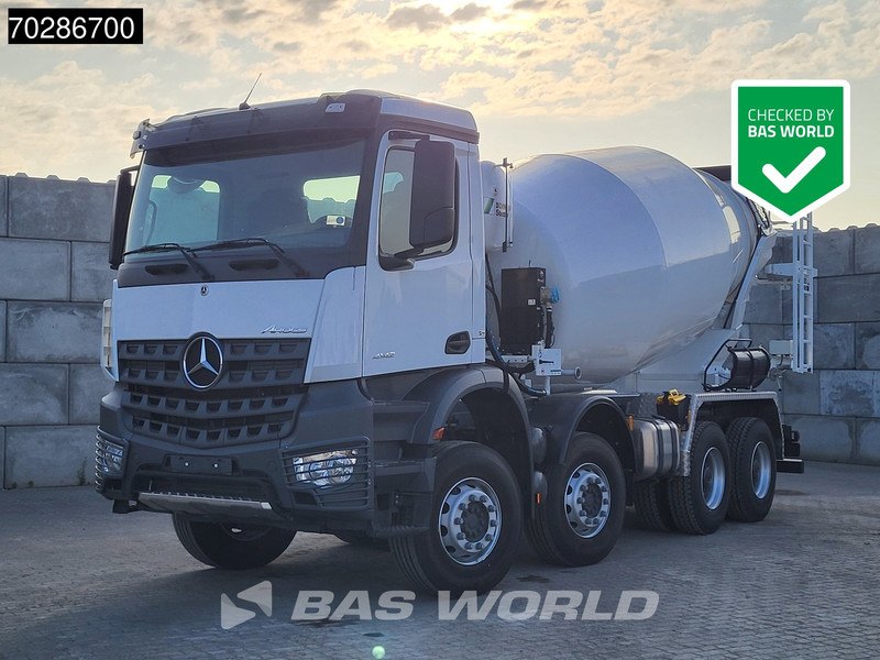 Mercedes-Benz Arocs 4142 8X4 NEW! 10m3 SchwingStetter Mixer Manual Steel suspension BigAxle Euro3 - Autobetoonisegisti: pilt 1 Mercedes-Benz Arocs 4142 8X4 NEW! 10m3 SchwingStetter Mixer Manual Steel suspension BigAxle Euro3 - Autobetoonisegisti: pilt 1