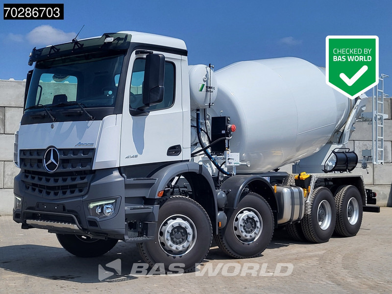Mercedes-Benz Arocs 4145 8X4 NEW! 11m3 Schwing Stetter Mixer Big-Axle Manual Euro 3 - Autobetoonisegisti: pilt 1 Mercedes-Benz Arocs 4145 8X4 NEW! 11m3 Schwing Stetter Mixer Big-Axle Manual Euro 3 - Autobetoonisegisti: pilt 1