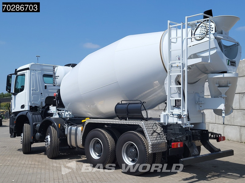 Mercedes-Benz Arocs 4145 8X4 NEW! 11m3 Schwing Stetter Mixer Big-Axle Manual Euro 3 - Autobetoonisegisti: pilt 2 Mercedes-Benz Arocs 4145 8X4 NEW! 11m3 Schwing Stetter Mixer Big-Axle Manual Euro 3 - Autobetoonisegisti: pilt 2