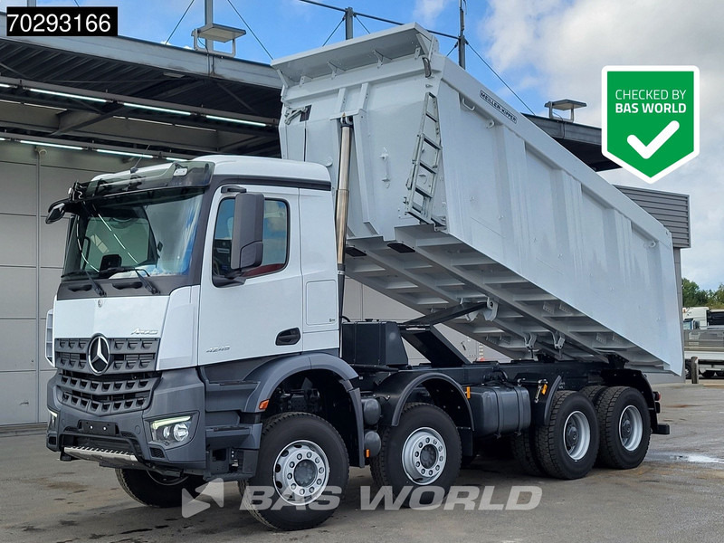 Mercedes-Benz Arocs 4245 8X4 New! 22m3 Meiller Kipper Big-Axle Steelsuspension Manual Euro 3 - Kallurauto: pilt 1 Mercedes-Benz Arocs 4245 8X4 New! 22m3 Meiller Kipper Big-Axle Steelsuspension Manual Euro 3 - Kallurauto: pilt 1
