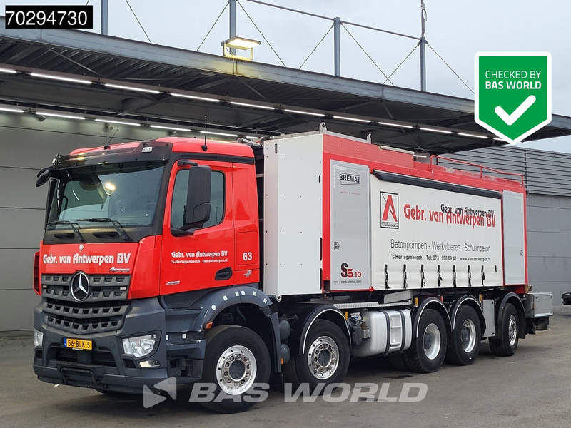 Mercedes-Benz Arocs 4951 Arocs 10X4 NL-Truck Bremat S5.10.13 XL sandmortal Lift+Steering Axle Euro 6 - Betoonipump: pilt 1 Mercedes-Benz Arocs 4951 Arocs 10X4 NL-Truck Bremat S5.10.13 XL sandmortal Lift+Steering Axle Euro 6 - Betoonipump: pilt 1