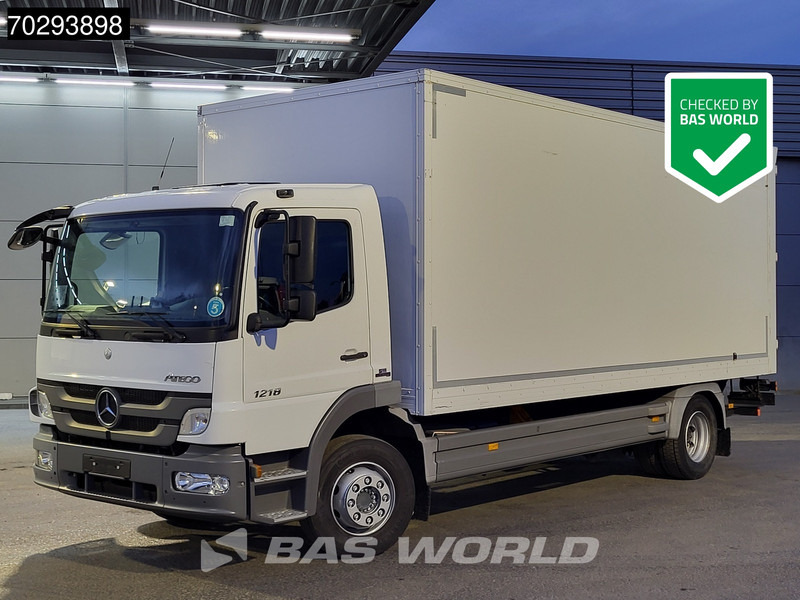 Mercedes-Benz Atego 1218 4X2 12 Tonner Automatic Tailgate Euro 5 - Kasti veoauto: pilt 1 Mercedes-Benz Atego 1218 4X2 12 Tonner Automatic Tailgate Euro 5 - Kasti veoauto: pilt 1