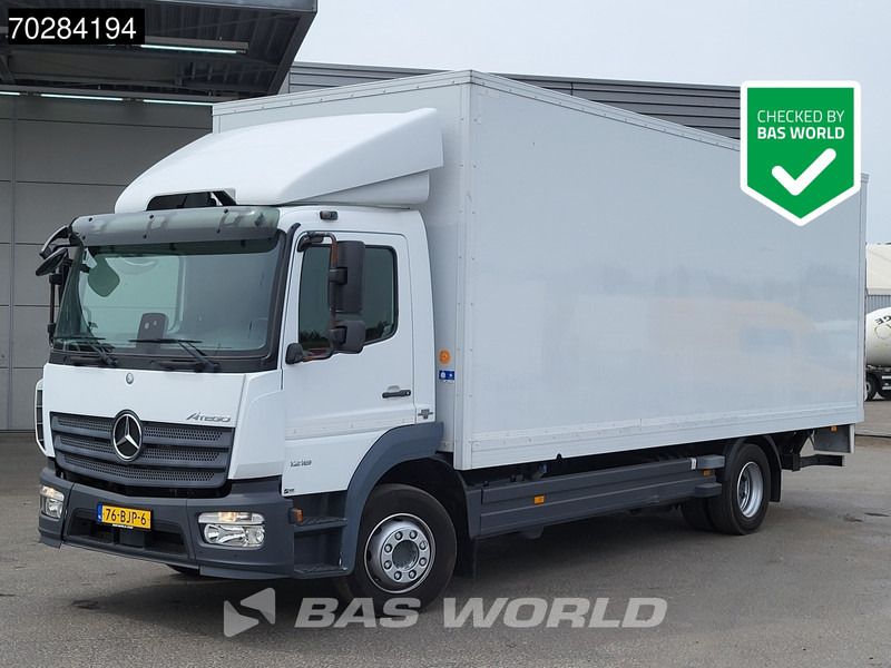 Mercedes-Benz Atego 1218 4X2 12tons NL-Truck Ladebordwand Automatic Euro 6 - Kasti veoauto: pilt 1 Mercedes-Benz Atego 1218 4X2 12tons NL-Truck Ladebordwand Automatic Euro 6 - Kasti veoauto: pilt 1
