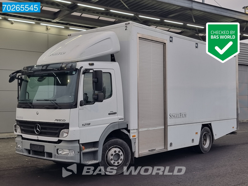 Mercedes-Benz Atego 1218 4X2 NL-Truck 12 Tonner Ladebordwand Euro 5 - Kasti veoauto: pilt 1 Mercedes-Benz Atego 1218 4X2 NL-Truck 12 Tonner Ladebordwand Euro 5 - Kasti veoauto: pilt 1