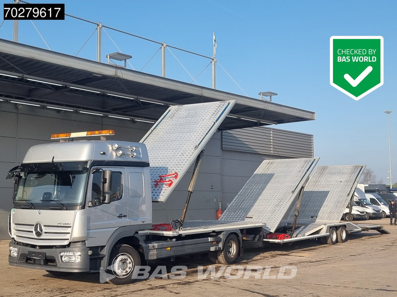 Mercedes-Benz Atego 1230 4X2 Kuvvetli car transporter 6 spots Hydrl. Winch Automatic Euro 6 - Treilerveoauto: pilt 1 Mercedes-Benz Atego 1230 4X2 Kuvvetli car transporter 6 spots Hydrl. Winch Automatic Euro 6 - Treilerveoauto: pilt 1