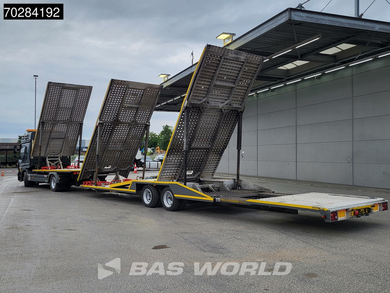 Treilerveoauto Mercedes-Benz Atego 1230 4X2 Kuvvetli car transporter 6 spots Winch Automatic Euro 6: pilt 14