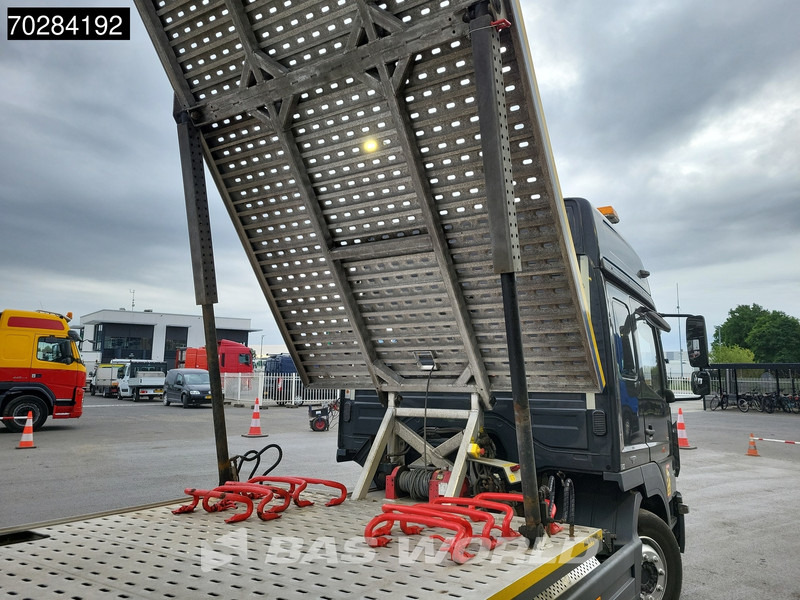 Treilerveoauto Mercedes-Benz Atego 1230 4X2 Kuvvetli car transporter 6 spots Winch Automatic Euro 6: pilt 20