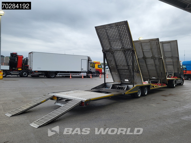 Treilerveoauto Mercedes-Benz Atego 1230 4X2 Kuvvetli car transporter 6 spots Winch Automatic Euro 6: pilt 17
