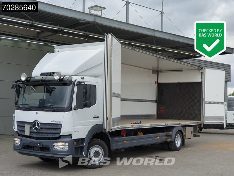 Mercedes-Benz Atego 1524 Atego 4X2 15t 6-Cyllnder Tail Gate Automatic Euro 6 - Kasti veoauto: pilt 1 Mercedes-Benz Atego 1524 Atego 4X2 15t 6-Cyllnder Tail Gate Automatic Euro 6 - Kasti veoauto: pilt 1