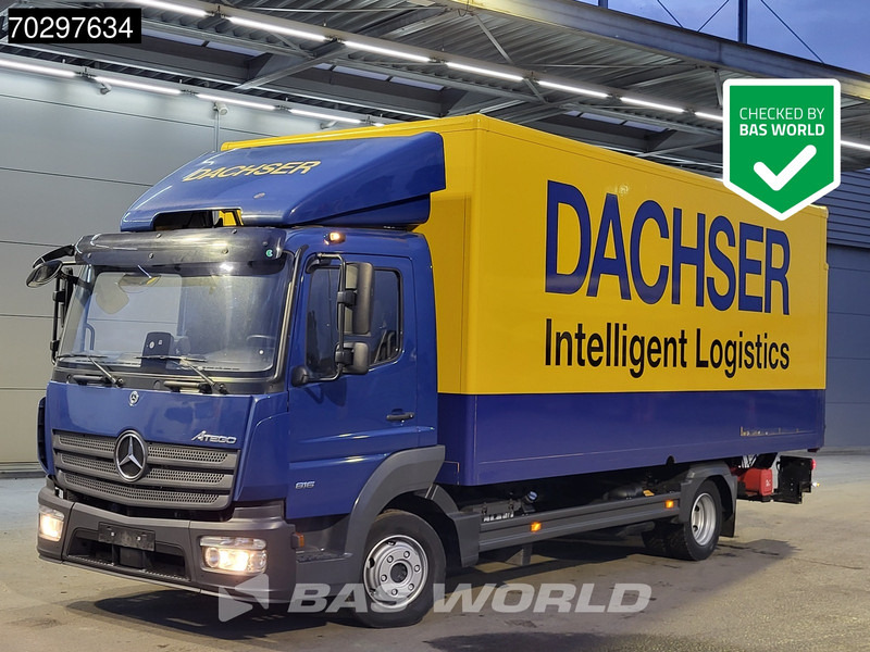 Mercedes-Benz Atego 816 4X2 8tonner Automatic 1000kg Ladebordwand Euro 6 - Kasti veoauto: pilt 1 Mercedes-Benz Atego 816 4X2 8tonner Automatic 1000kg Ladebordwand Euro 6 - Kasti veoauto: pilt 1