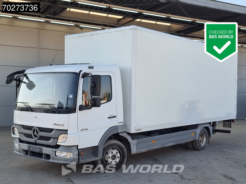 Mercedes-Benz Atego 816 4X2 8tonner Manual Ladebordwand Euro 5 - Kasti veoauto: pilt 1 Mercedes-Benz Atego 816 4X2 8tonner Manual Ladebordwand Euro 5 - Kasti veoauto: pilt 1