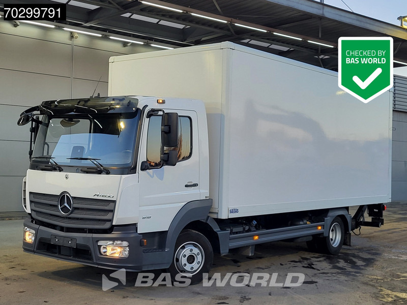 Mercedes-Benz Atego 818 4X2 8tonner Automatic 1000kg Ladebordwand Airco Euro 6 - Kasti veoauto: pilt 1 Mercedes-Benz Atego 818 4X2 8tonner Automatic 1000kg Ladebordwand Airco Euro 6 - Kasti veoauto: pilt 1
