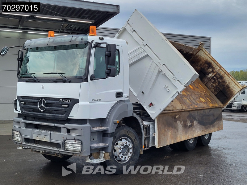 Mercedes-Benz Axor 2640 6X4 10m3 Meiller Tipper Steelsuspension Manual Euro 4 - Kallurauto: pilt 3 Mercedes-Benz Axor 2640 6X4 10m3 Meiller Tipper Steelsuspension Manual Euro 4 - Kallurauto: pilt 3