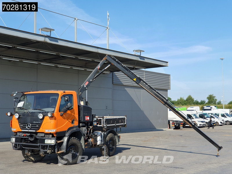Mercedes-Benz U20 4X4 Hiab 022D-3 HIDUO Kran Crane Hydraulic Euro 5 - Madelveok/ Platvormveok, Kraanaga veoauto: pilt 5 Mercedes-Benz U20 4X4 Hiab 022D-3 HIDUO Kran Crane Hydraulic Euro 5 - Madelveok/ Platvormveok, Kraanaga veoauto: pilt 5