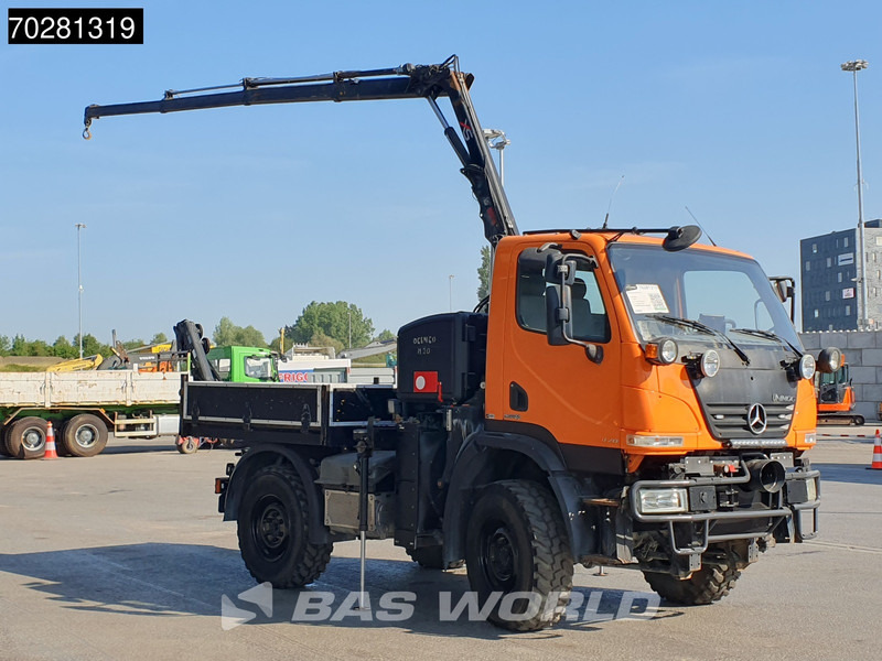 Mercedes-Benz U20 4X4 Hiab 022D-3 HIDUO Kran Crane Hydraulic Euro 5 - Madelveok/ Platvormveok, Kraanaga veoauto: pilt 3 Mercedes-Benz U20 4X4 Hiab 022D-3 HIDUO Kran Crane Hydraulic Euro 5 - Madelveok/ Platvormveok, Kraanaga veoauto: pilt 3