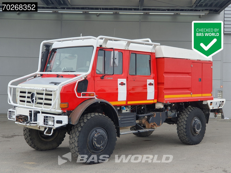 Mercedes-Benz U5000 4X4 Camiva FIRE TRUCK SUPERSTRUCTURE NOT WORKING Automatic - Tuletõrjeauto: pilt 1 Mercedes-Benz U5000 4X4 Camiva FIRE TRUCK SUPERSTRUCTURE NOT WORKING Automatic - Tuletõrjeauto: pilt 1