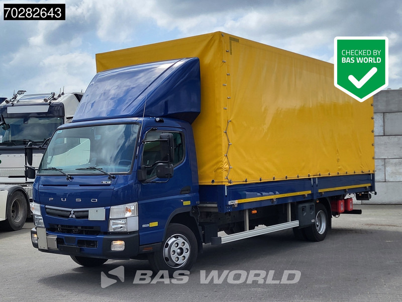 Mitsubishi 7C18 4X2 7.5tons Curtainsides Ladebordwand Automatic Euro 6 - Kasti veoauto: pilt 1 Mitsubishi 7C18 4X2 7.5tons Curtainsides Ladebordwand Automatic Euro 6 - Kasti veoauto: pilt 1