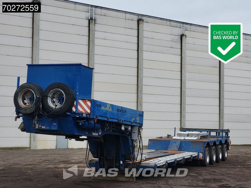 Nooteboom OSDBAZ-66 4xLenkachse Gooseneck BPW - Madal platvormpoolhaagis: pilt 1 Nooteboom OSDBAZ-66 4xLenkachse Gooseneck BPW - Madal platvormpoolhaagis: pilt 1