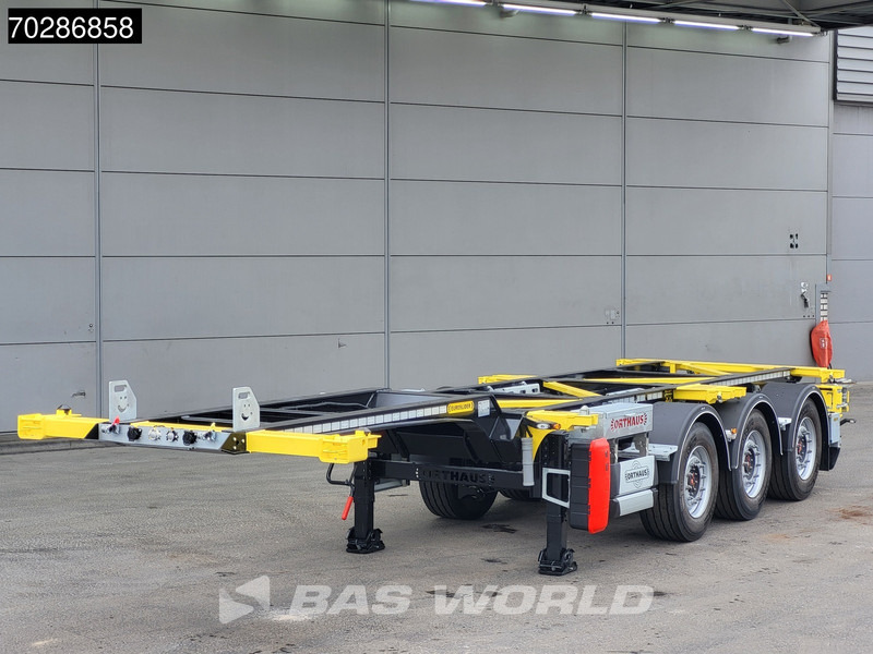 Orthaus CGS (Euro Slider 500) 3 axles Multi 45ft Lift Axle extendable SAF - Konteinerveduk/ Tõstukiga poolhaagis: pilt 2 Orthaus CGS (Euro Slider 500) 3 axles Multi 45ft Lift Axle extendable SAF - Konteinerveduk/ Tõstukiga poolhaagis: pilt 2