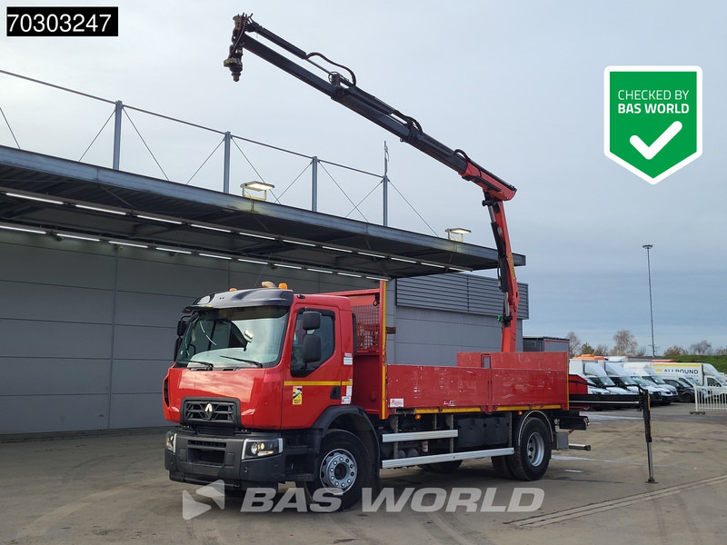 Renault C 280 4X2 Palfinger PK12.501 SLD Crane Kran Automatic Airco Euro 6 - Madelveok/ Platvormveok, Kraanaga veoauto: pilt 1 Renault C 280 4X2 Palfinger PK12.501 SLD Crane Kran Automatic Airco Euro 6 - Madelveok/ Platvormveok, Kraanaga veoauto: pilt 1