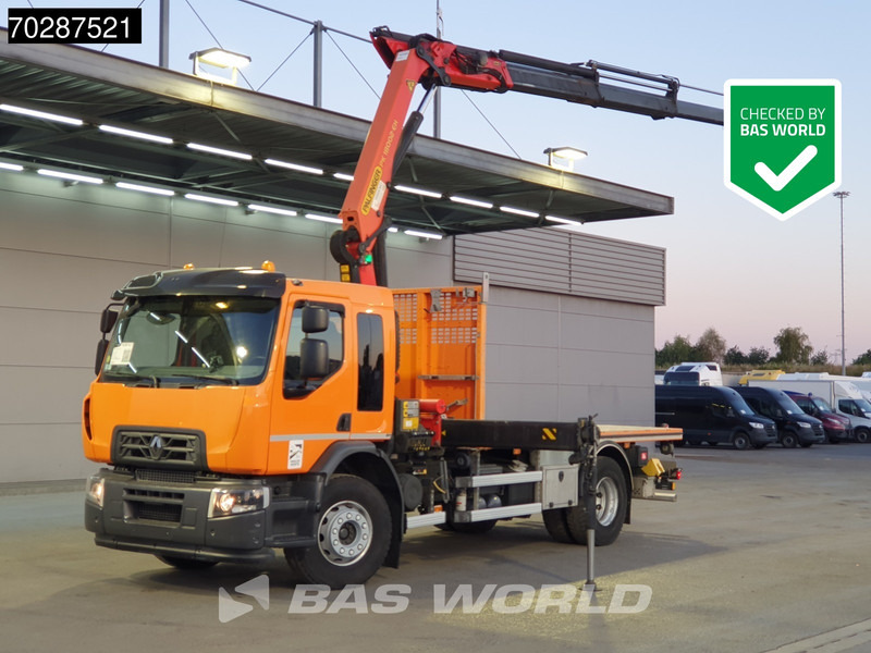 Renault C 320 4X2 Palfinger PK 18002 EH Crane Optibrake Automatic Euro 6 - Madelveok/ Platvormveok, Kraanaga veoauto: pilt 1 Renault C 320 4X2 Palfinger PK 18002 EH Crane Optibrake Automatic Euro 6 - Madelveok/ Platvormveok, Kraanaga veoauto: pilt 1