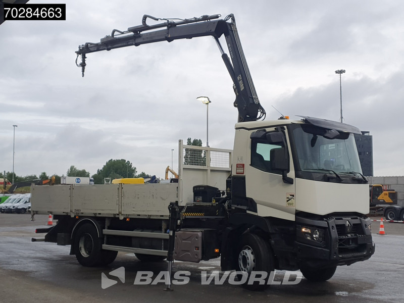 Renault C 380 4X2 HIAB 122 B-3 HIDUO Kran Crane Steelsuspension Big-Axle Euro 6 - Madelveok/ Platvormveok, Kraanaga veoauto: pilt 3 Renault C 380 4X2 HIAB 122 B-3 HIDUO Kran Crane Steelsuspension Big-Axle Euro 6 - Madelveok/ Platvormveok, Kraanaga veoauto: pilt 3