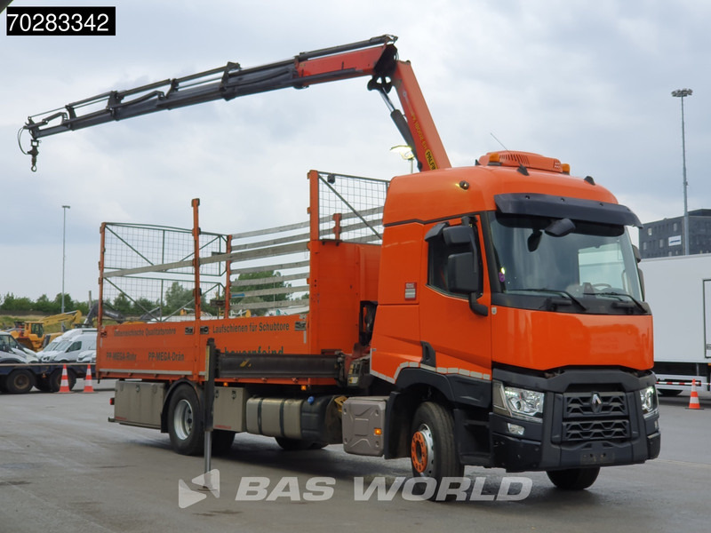 Renault C 380 4X2 Palfinger PK18002-EH D Kran Crane Retarder Standklima Euro 6 - Madelveok/ Platvormveok, Kraanaga veoauto: pilt 3 Renault C 380 4X2 Palfinger PK18002-EH D Kran Crane Retarder Standklima Euro 6 - Madelveok/ Platvormveok, Kraanaga veoauto: pilt 3