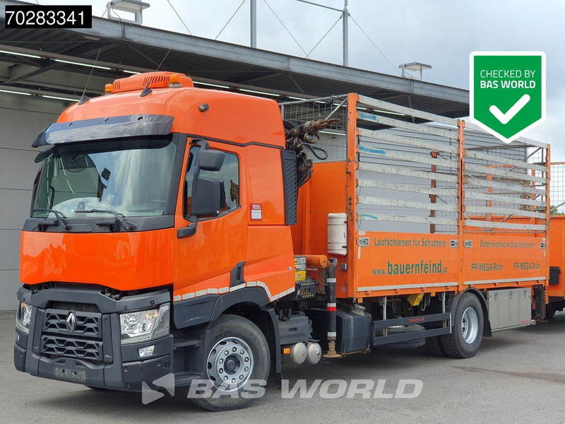 Renault C 380 4X2 Palfinger PK18002-EH Retarder Automatic Standklima Euro 6 - Madelveok/ Platvormveok, Kraanaga veoauto: pilt 1 Renault C 380 4X2 Palfinger PK18002-EH Retarder Automatic Standklima Euro 6 - Madelveok/ Platvormveok, Kraanaga veoauto: pilt 1