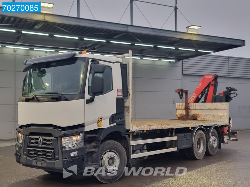 Renault C 380 6X2 Fassi F155A.0.23 E-ACTIVE Remote Control Euro 6 - Madelveok/ Platvormveok, Kraanaga veoauto: pilt 2 Renault C 380 6X2 Fassi F155A.0.23 E-ACTIVE Remote Control Euro 6 - Madelveok/ Platvormveok, Kraanaga veoauto: pilt 2