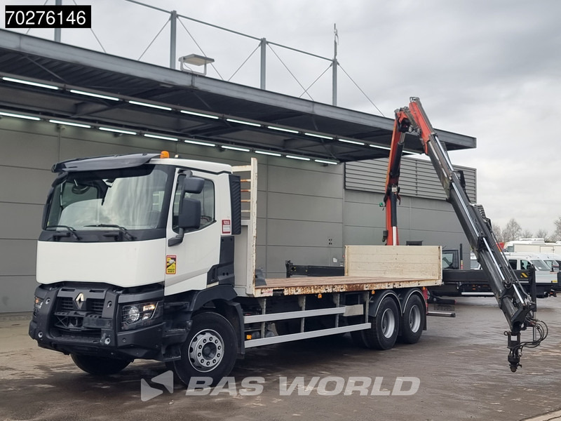 Renault C 380 6X4 Palfinger PK18002-EH C Remote Retarder Euro 6 - Madelveok/ Platvormveok, Kraanaga veoauto: pilt 5 Renault C 380 6X4 Palfinger PK18002-EH C Remote Retarder Euro 6 - Madelveok/ Platvormveok, Kraanaga veoauto: pilt 5