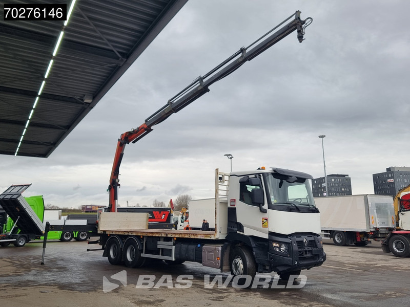 Renault C 380 6X4 Palfinger PK18002-EH C Remote Retarder Euro 6 - Madelveok/ Platvormveok, Kraanaga veoauto: pilt 3 Renault C 380 6X4 Palfinger PK18002-EH C Remote Retarder Euro 6 - Madelveok/ Platvormveok, Kraanaga veoauto: pilt 3