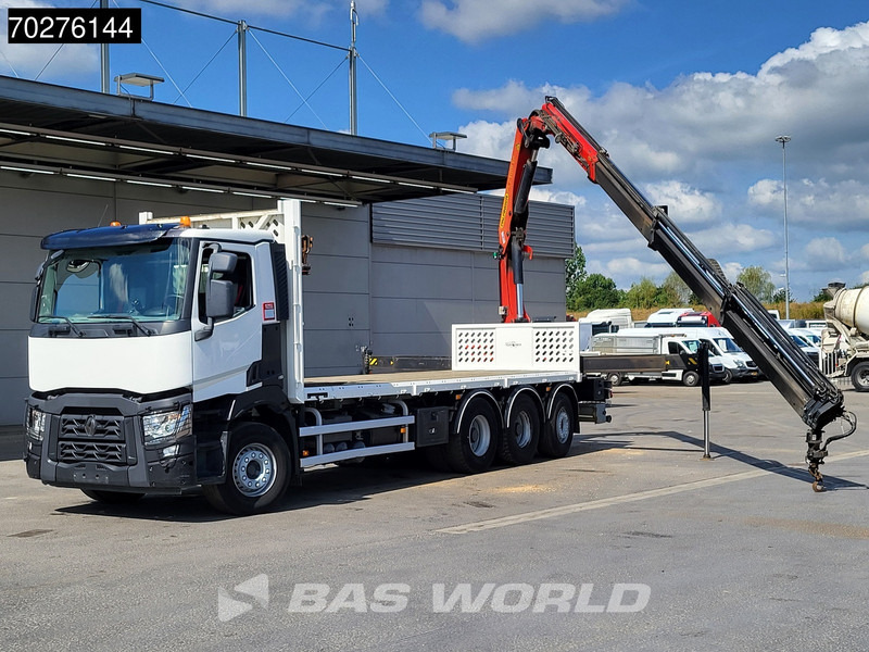 Renault C 380 8X4 Palfinger PK 23001 EH Remote Lift+Lenkachse Euro 6 - Madelveok/ Platvormveok, Kraanaga veoauto: pilt 3 Renault C 380 8X4 Palfinger PK 23001 EH Remote Lift+Lenkachse Euro 6 - Madelveok/ Platvormveok, Kraanaga veoauto: pilt 3