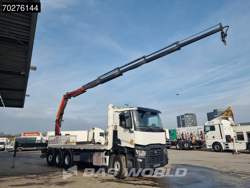 Renault C 380 8X4 Palfinger PK 23001 EH Remote Lift+Lenkachse Euro 6 - Madelveok/ Platvormveok, Kraanaga veoauto: pilt 3 Renault C 380 8X4 Palfinger PK 23001 EH Remote Lift+Lenkachse Euro 6 - Madelveok/ Platvormveok, Kraanaga veoauto: pilt 3