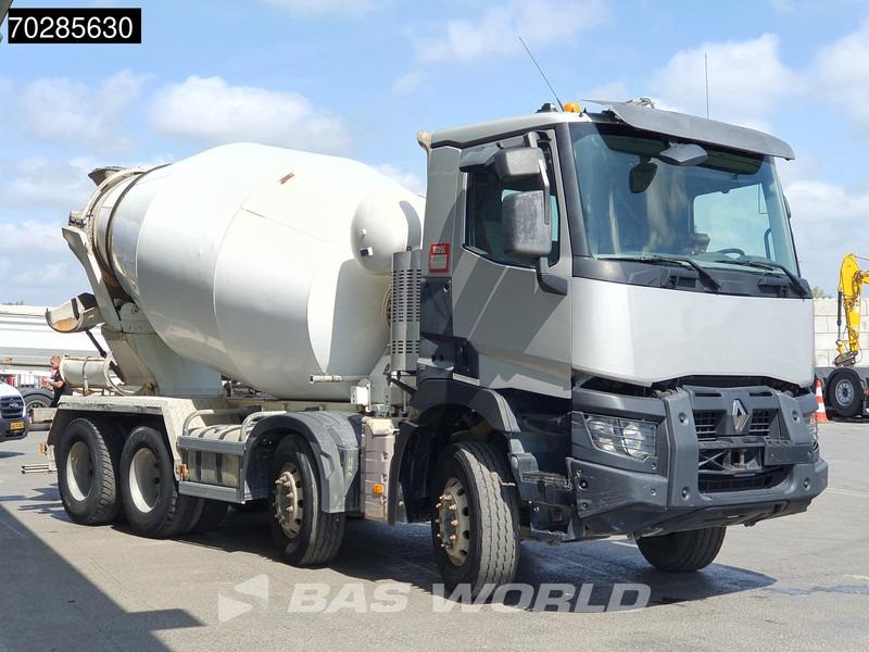 Renault C 430 8X4 9m3 Euromixbeton Mixer Steelsuspension Automatic Euro 6 - Autobetoonisegisti: pilt 3 Renault C 430 8X4 9m3 Euromixbeton Mixer Steelsuspension Automatic Euro 6 - Autobetoonisegisti: pilt 3