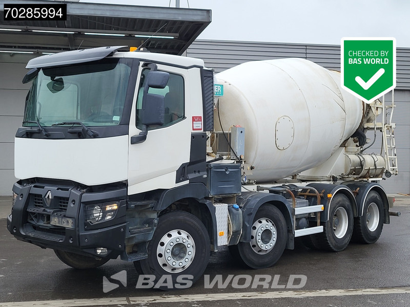 Renault C 430 8X4 9m3 IMER Mixer Big-Axle Steelsuspension Automatic Euro 6 - Autobetoonisegisti: pilt 1 Renault C 430 8X4 9m3 IMER Mixer Big-Axle Steelsuspension Automatic Euro 6 - Autobetoonisegisti: pilt 1