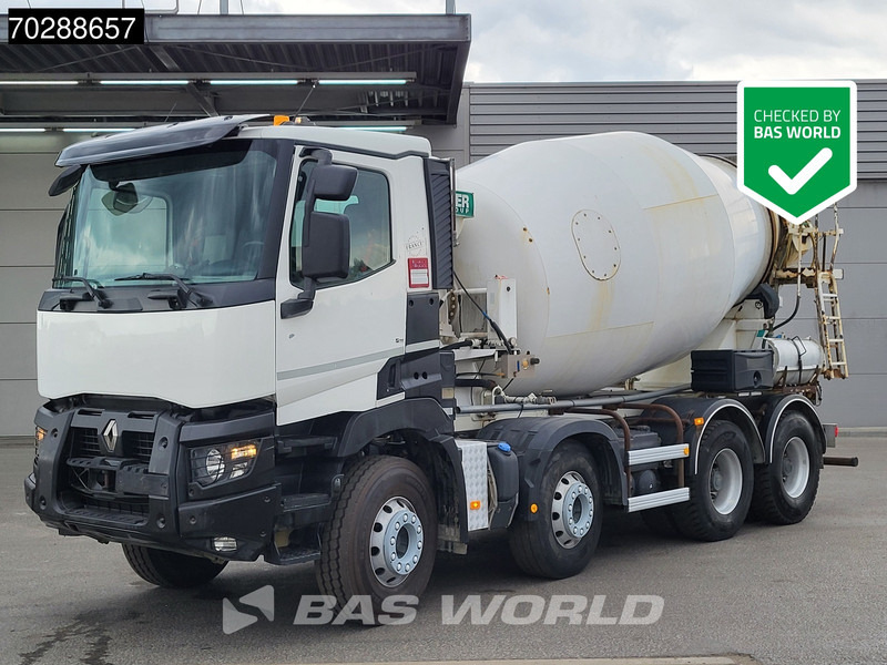 Renault C 430 8X4 9m3 Imer Steelsuspension Big-Axle Automatic Euro 6 - Autobetoonisegisti: pilt 1 Renault C 430 8X4 9m3 Imer Steelsuspension Big-Axle Automatic Euro 6 - Autobetoonisegisti: pilt 1