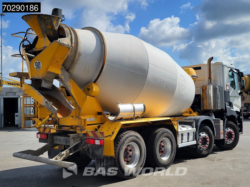 Renault C 430 8X4 9m3 Liebherr Mixer Steelsuspension Automatic Euro 6 - Autobetoonisegisti: pilt 5 Renault C 430 8X4 9m3 Liebherr Mixer Steelsuspension Automatic Euro 6 - Autobetoonisegisti: pilt 5