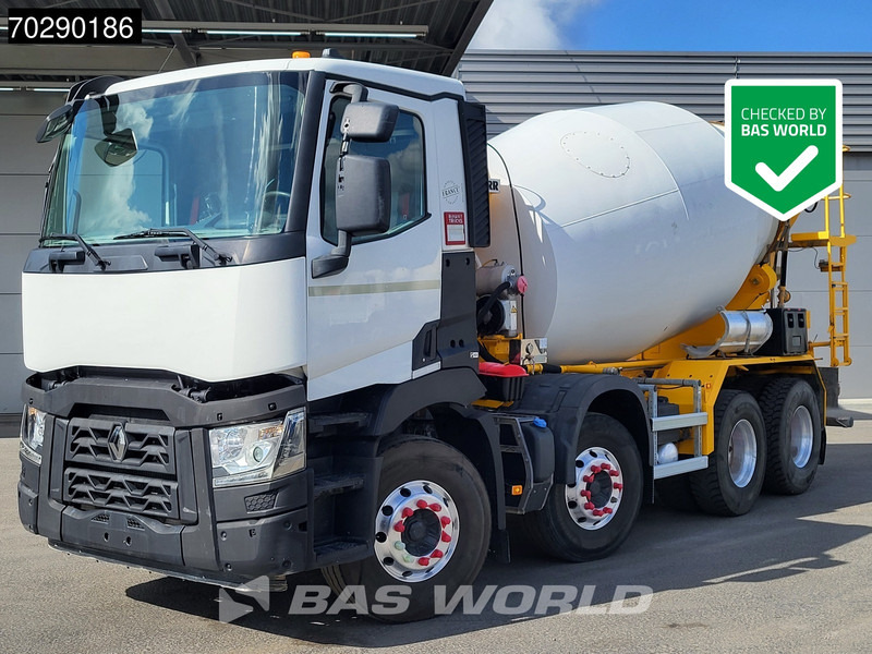 Renault C 430 8X4 9m3 Liebherr Mixer Steelsuspension Automatic Euro 6 - Autobetoonisegisti: pilt 1 Renault C 430 8X4 9m3 Liebherr Mixer Steelsuspension Automatic Euro 6 - Autobetoonisegisti: pilt 1