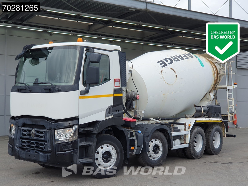 Renault C 430 8X4 9m3 Liebherr Mixer VEB Automatic Steel supension Euro 6 - Autobetoonisegisti: pilt 1 Renault C 430 8X4 9m3 Liebherr Mixer VEB Automatic Steel supension Euro 6 - Autobetoonisegisti: pilt 1