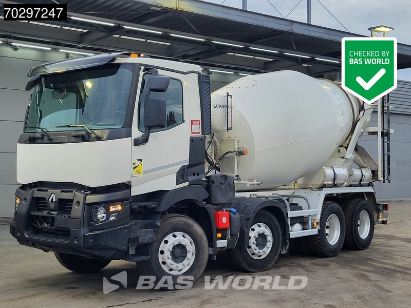 Renault C 430 8X4 9m3 Mixer Steelsuspension Automatic Euro 6 - Autobetoonisegisti: pilt 1 Renault C 430 8X4 9m3 Mixer Steelsuspension Automatic Euro 6 - Autobetoonisegisti: pilt 1