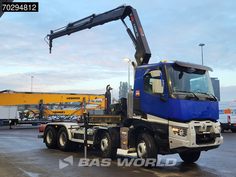 Renault C 430 8X4 HIAB X-Hiduo 188 B-2 Crane + Hook Full Steel Big-Axle Euro 6 - Konkstõstukiga veoauto, Kraanaga veoauto: pilt 3 Renault C 430 8X4 HIAB X-Hiduo 188 B-2 Crane + Hook Full Steel Big-Axle Euro 6 - Konkstõstukiga veoauto, Kraanaga veoauto: pilt 3